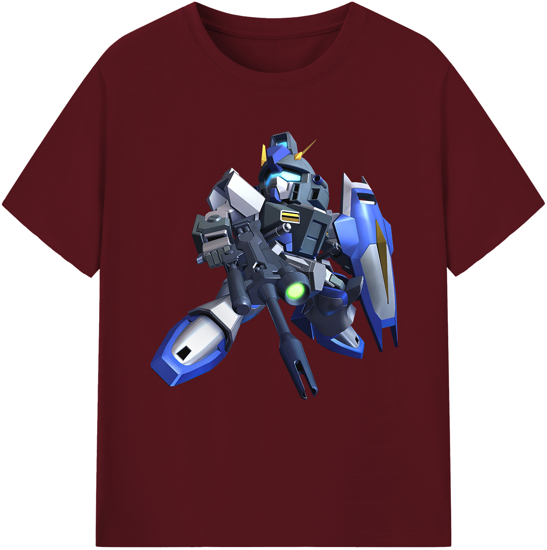 （画像用） 機動戦士ガンダム Mobile Suit Gundam 綿100％半袖Tシャツ（フロントプリント）